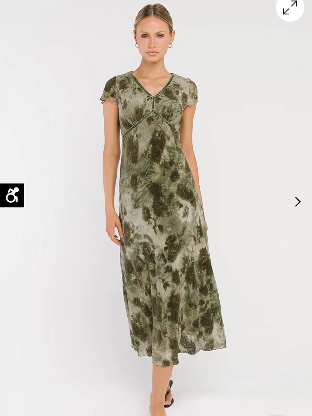 Bohme Mesh Maxi Dress
